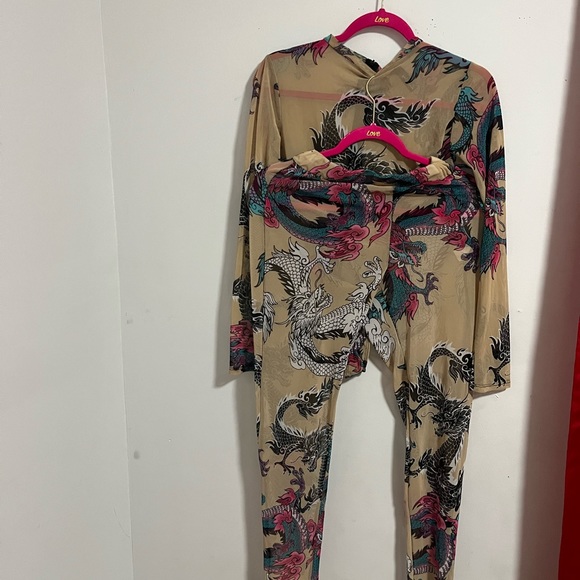 See through 2 pice outfits - Picture 2 of 3